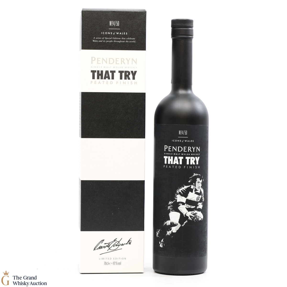 Penderyn - Icons of Wales #4 That Try - Peated Finish 