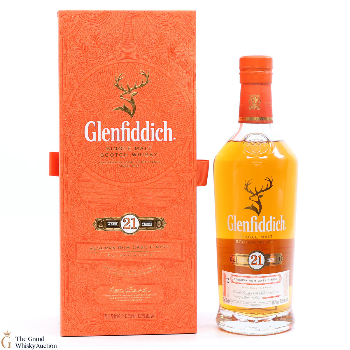 Glenfiddich - 21 Year Old - Reserva Rum Cask Finish