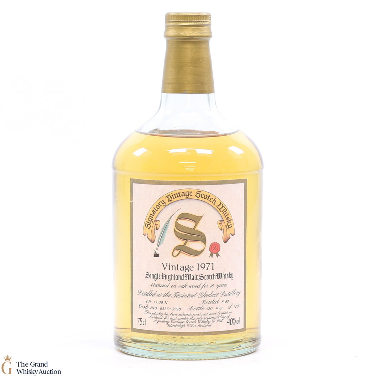 Tomintoul-Glenlivet - Signatory 18 Year Old - 1971 Vintage
