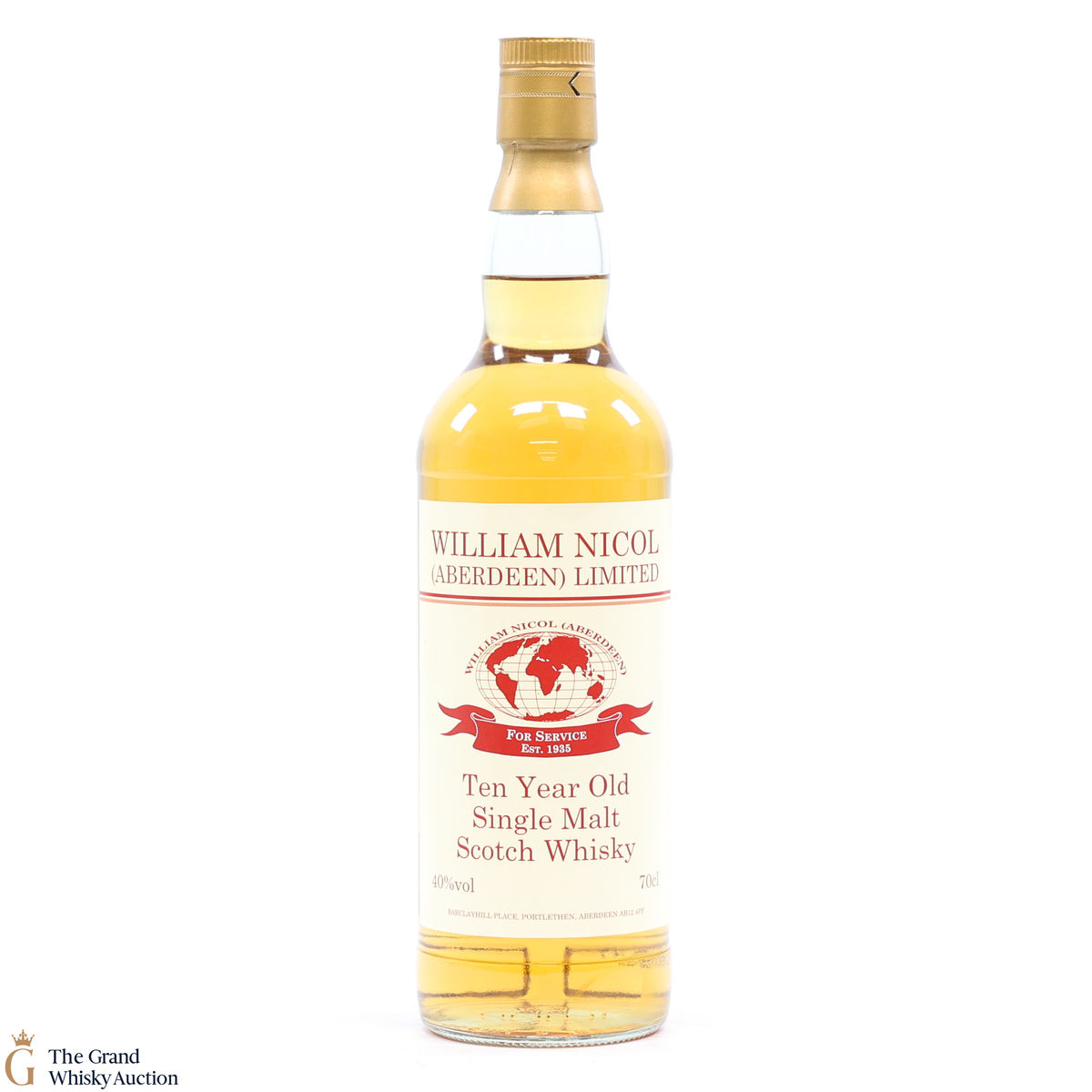 William Nicol - 10 Year Old - Single Malt 