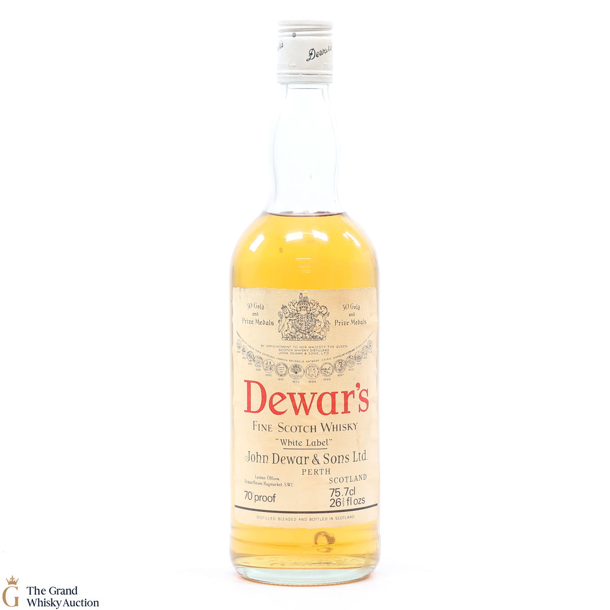 Dewar's - White Label 1970's 75.7cl