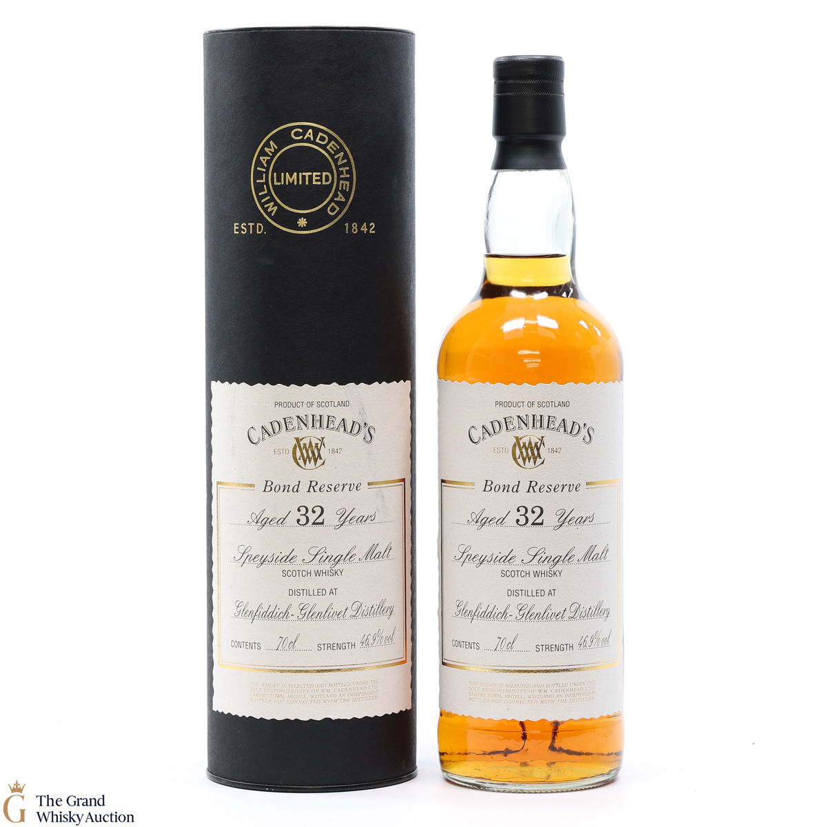 Glenfiddich-Glenlivet - 32 Year Old - Bond Reserve - Cadenhead's