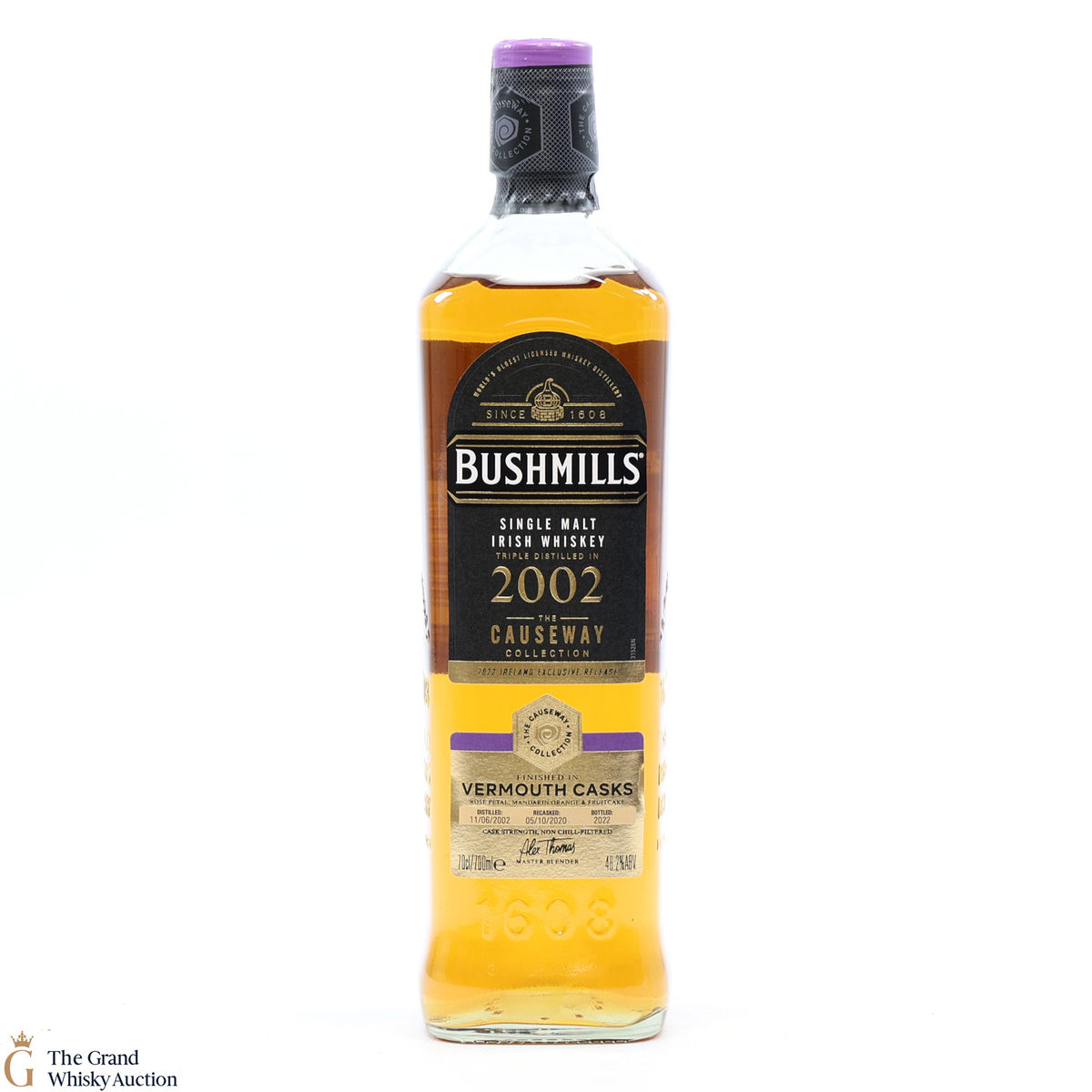 Bushmills - Vermouth Cask Finish 2002 - The Causeway Collection