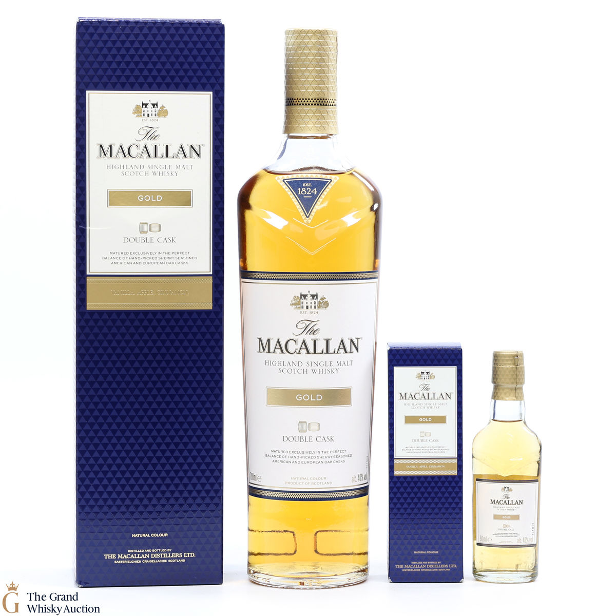 Macallan - Gold Double Cask (70cl & 5cl)