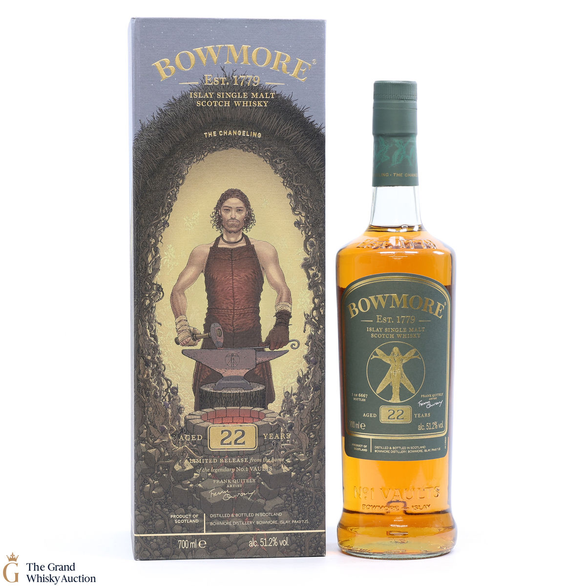 Bowmore - 22 Year Old - Frank Quitely - The Changeling