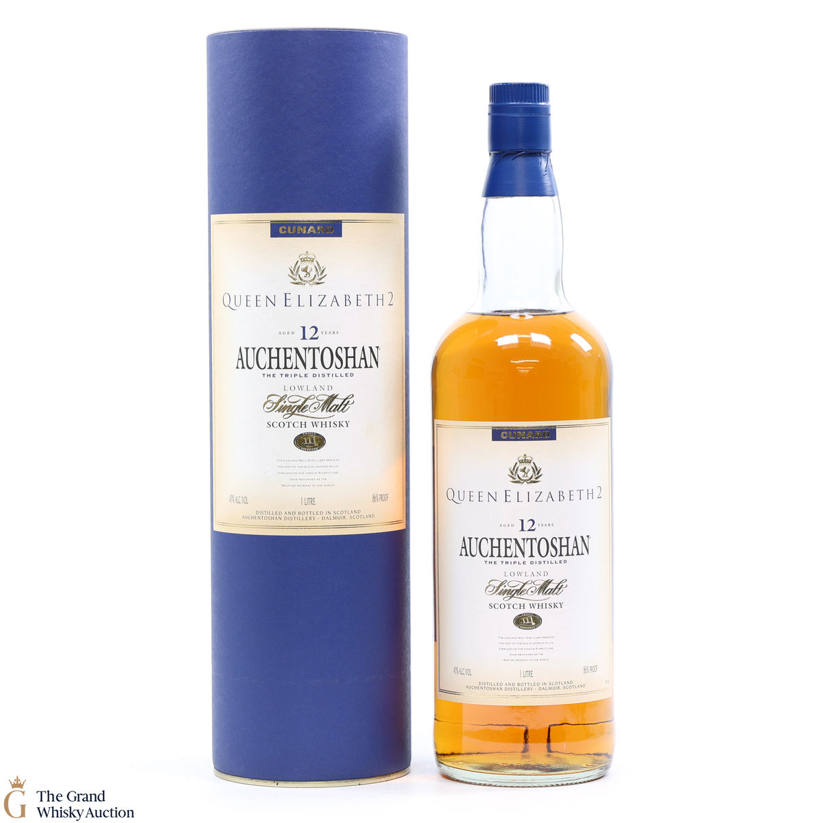 Auchentoshan - 12 Years Old Queen Elizabeth 2 1L