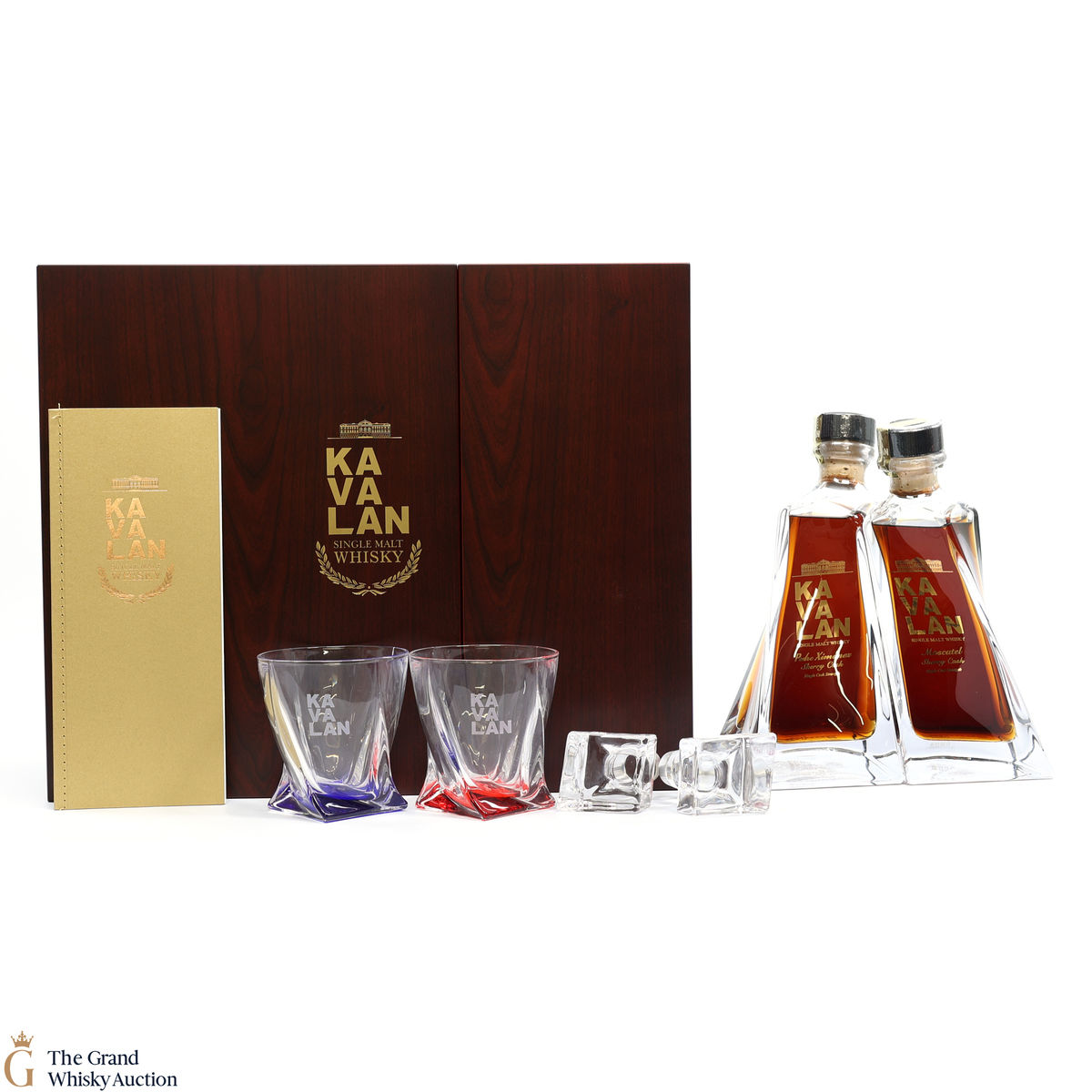 Kavalan - Pedro Ximenez Cask & Moscatel Cask Gift Set (2 x 50cl)
