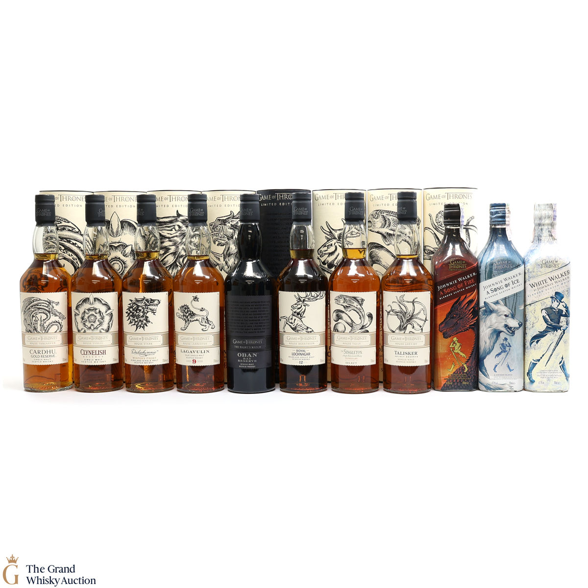 Game of Thrones - Limited Editions - 11 x 70cl 