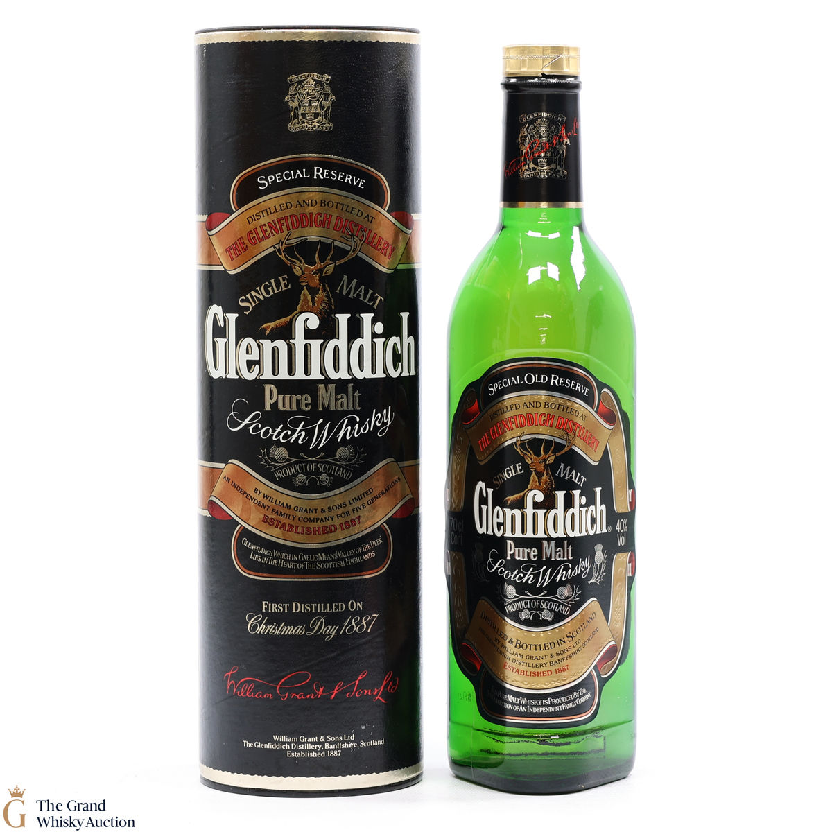 Glenfiddich - Special Reserve - First distilled on Christmas Day 1887