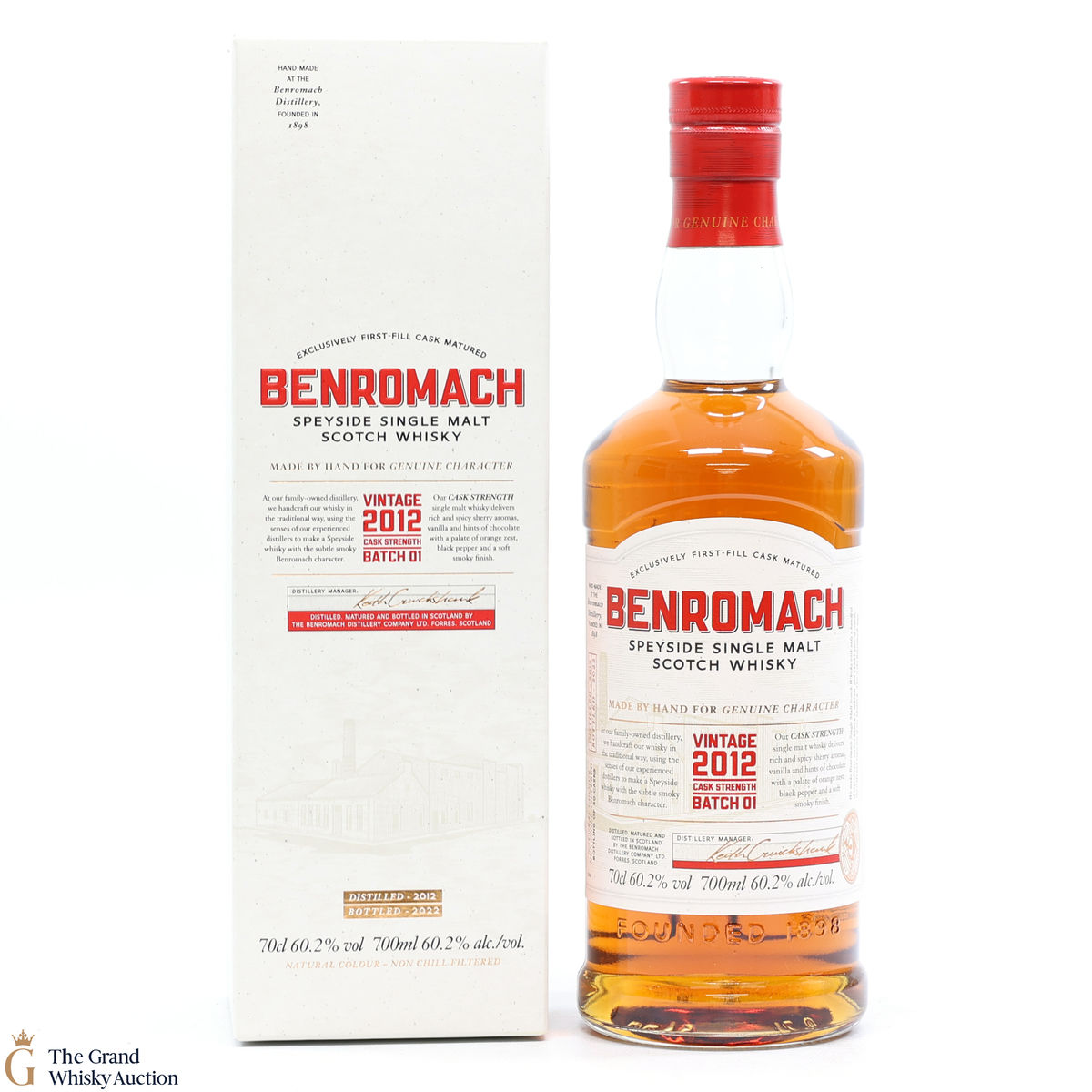 Benromach - Cask Strength Vintage 2012 Batch 1