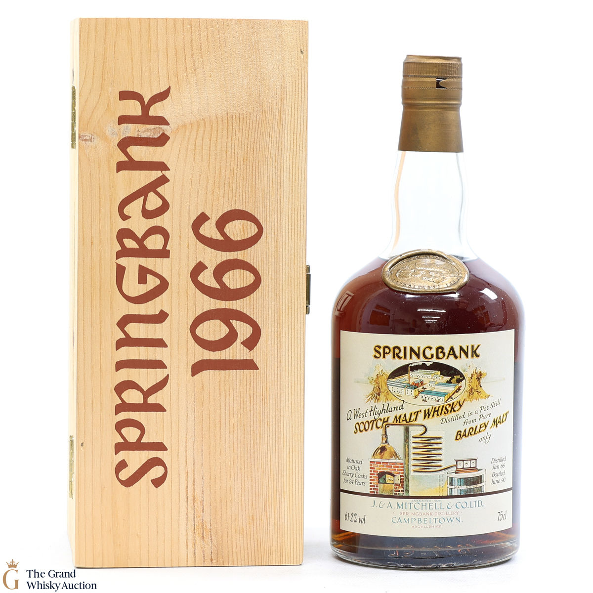 Springbank - 24 Year Old 1966 Local Barley Single Sherry Cask #442 75cl