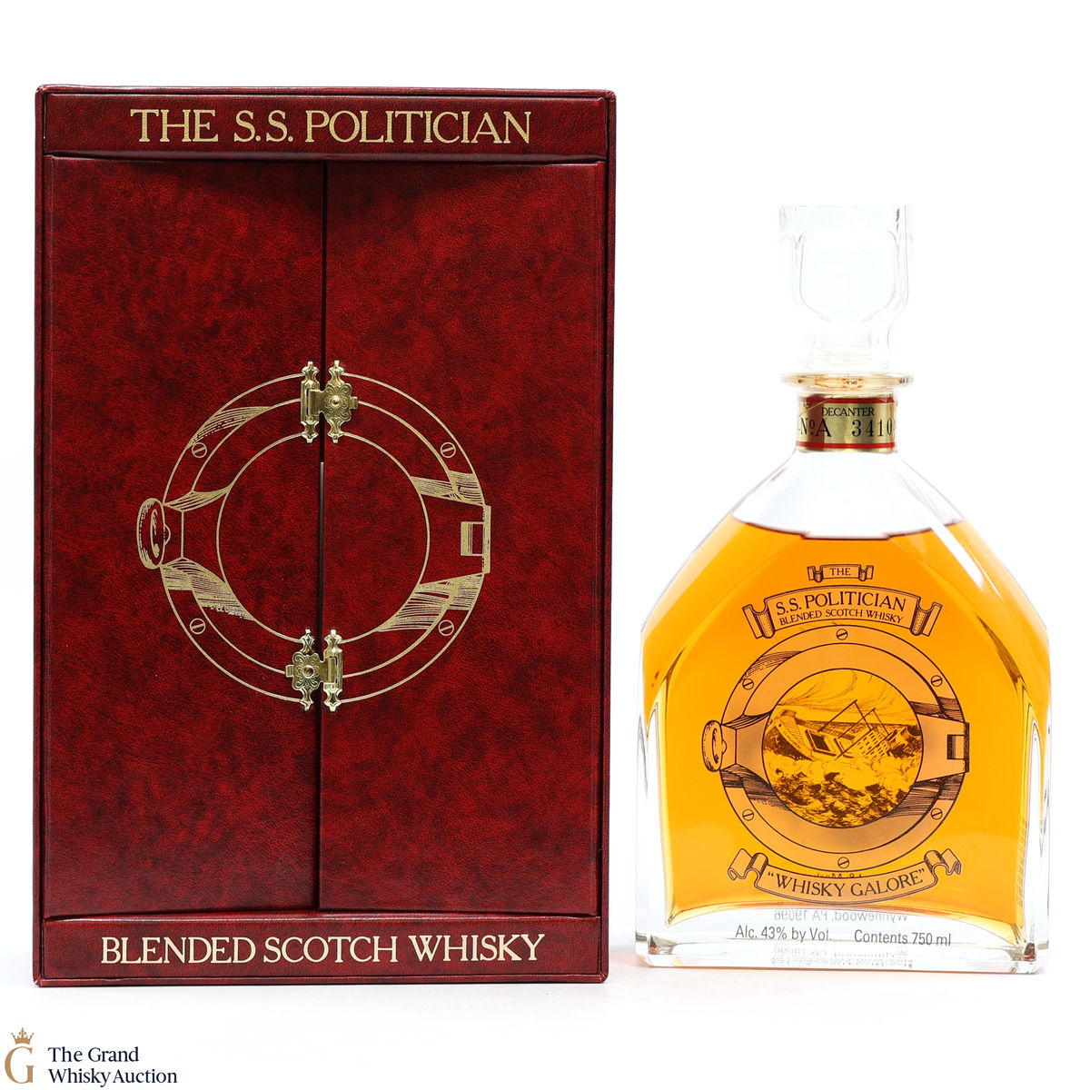 S.S. Politician - Blended Scotch Whisky Galore 75cl