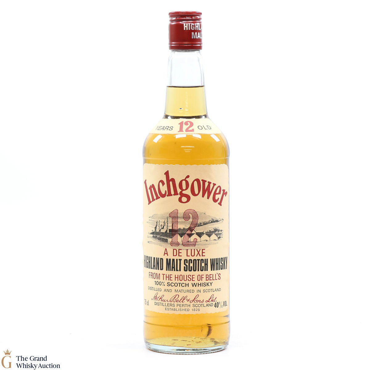 Inchgower - 12 Year Old De Luxe 1980's 75cl