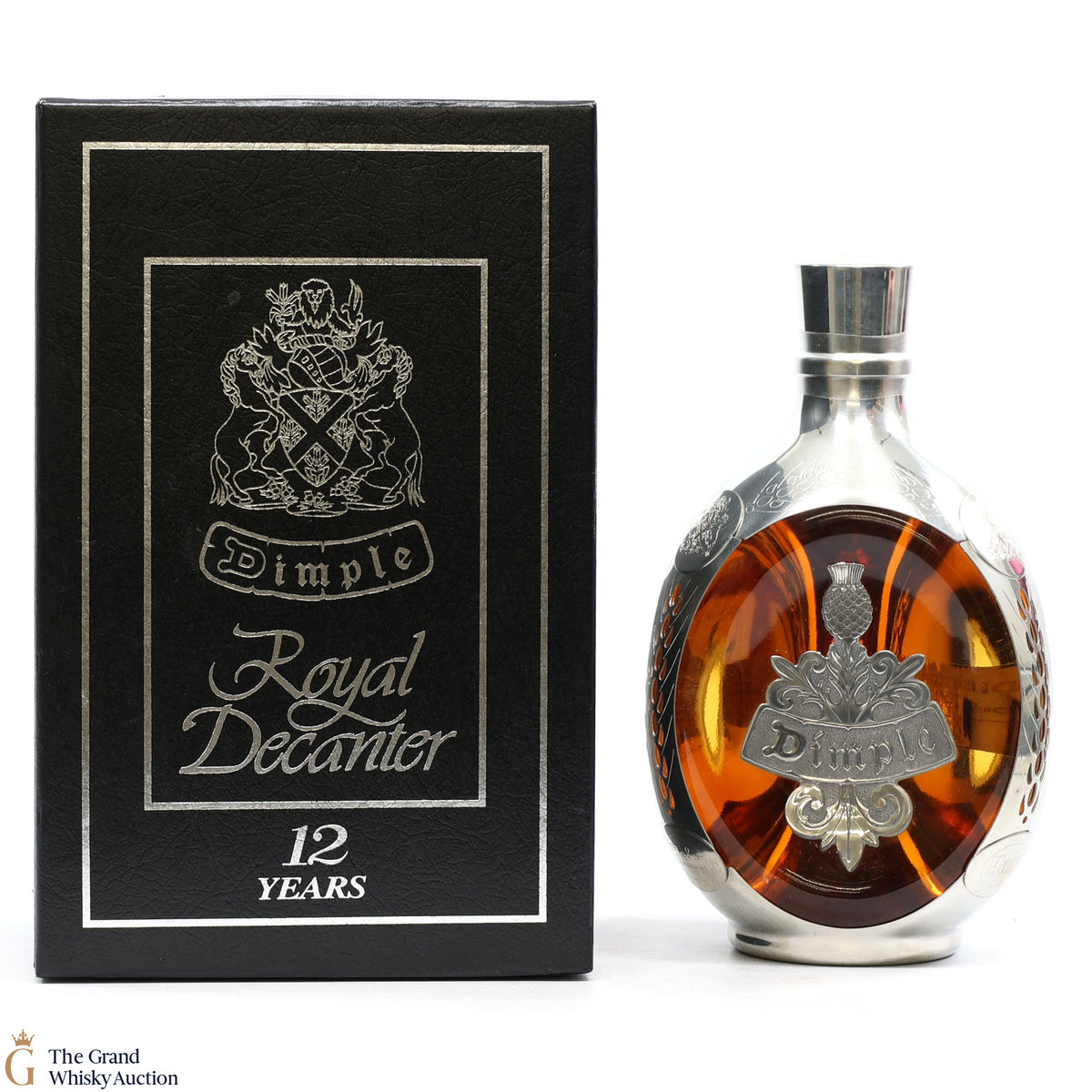 Haig's Dimple - 12 Year Old - Royal Pewter Decanter 