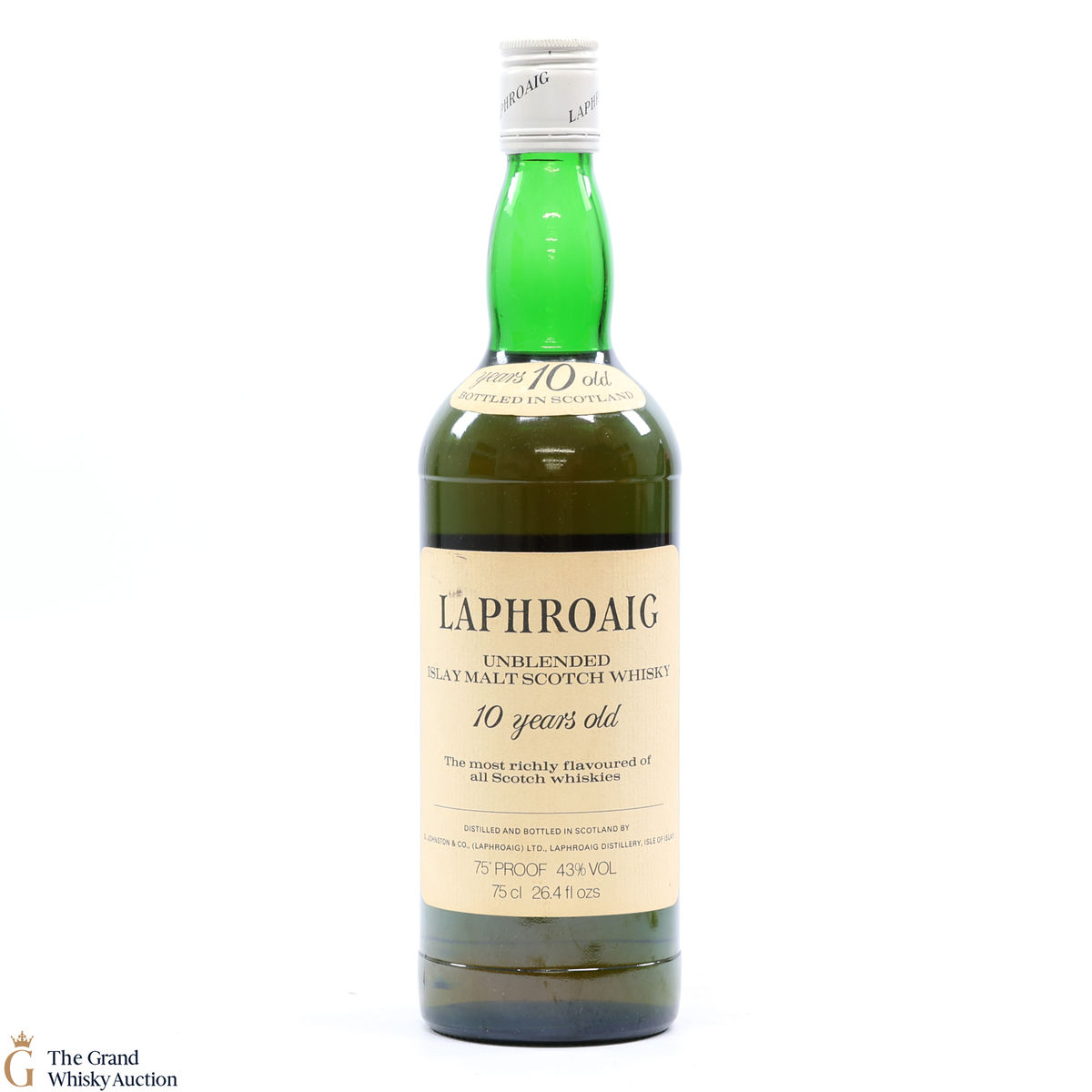 Laphroaig - 10 Year Old - Pre Royal Warrant 75cl
