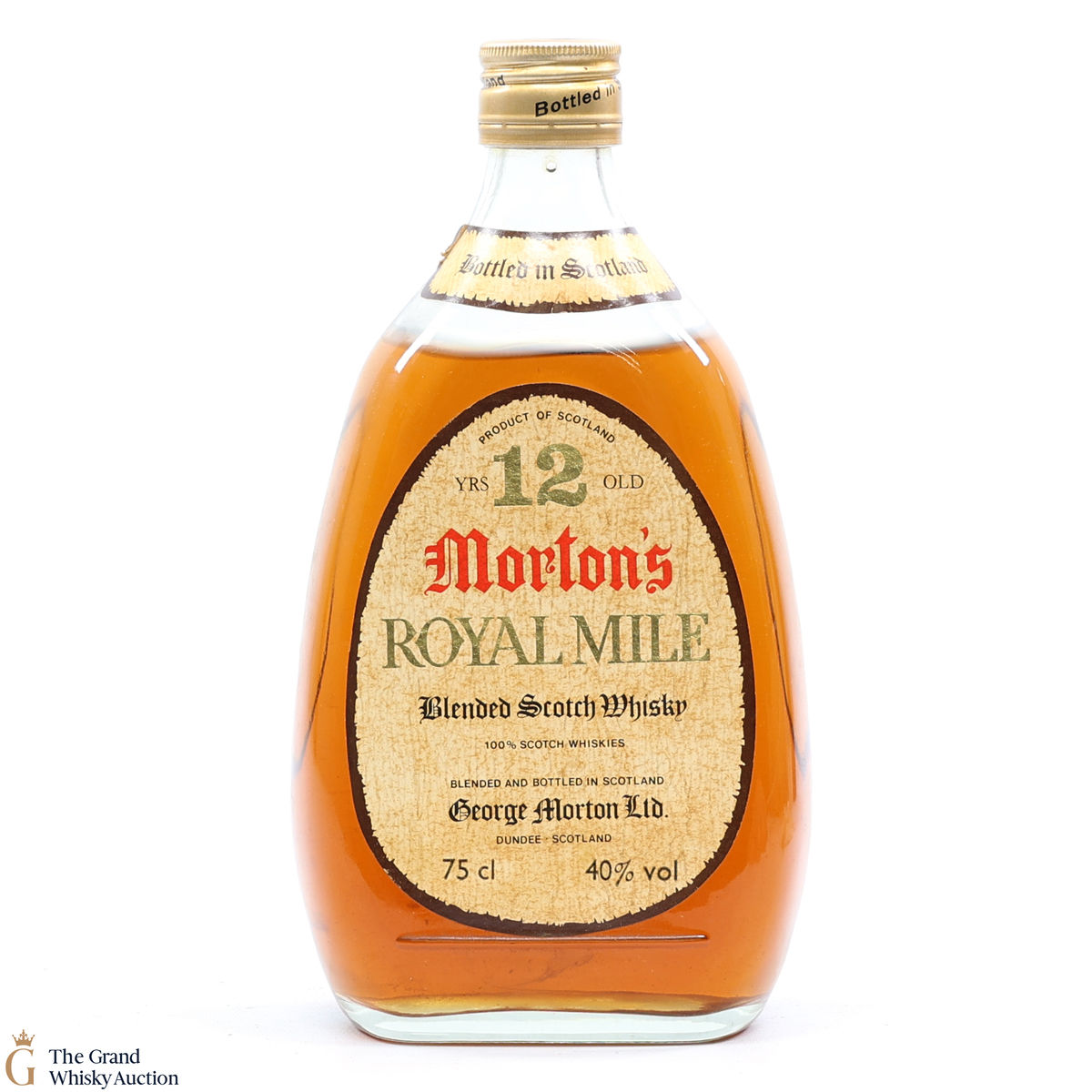 Morton's - 12 Year Old - Royal Mile Blend Scotch Whisky 75cl