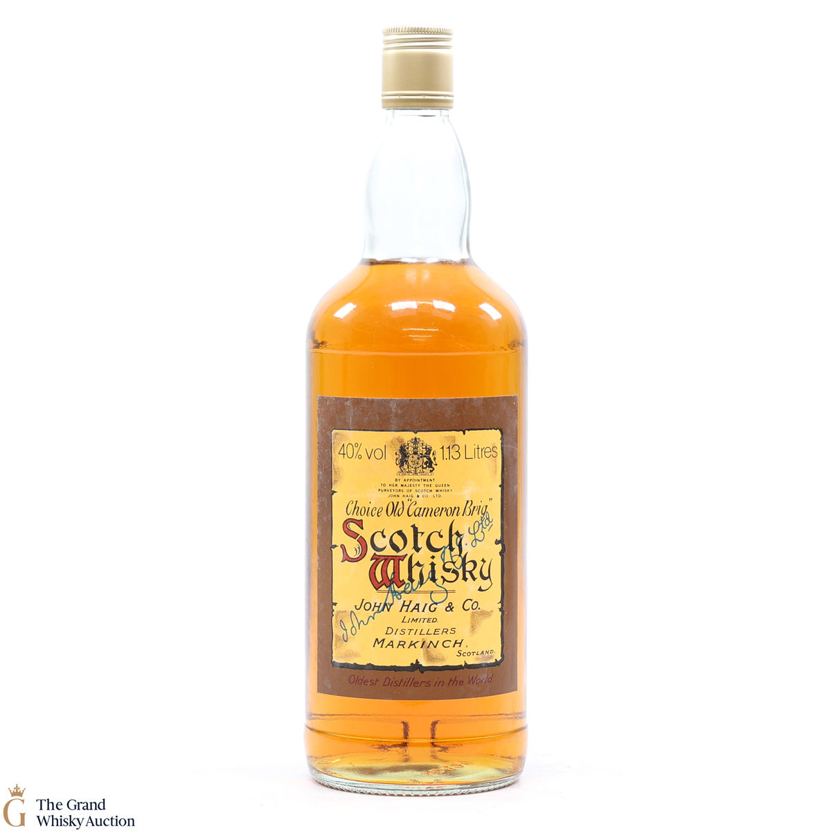 John Haig - Cameronbridge - Choice Old Cameron Brig 1.13L