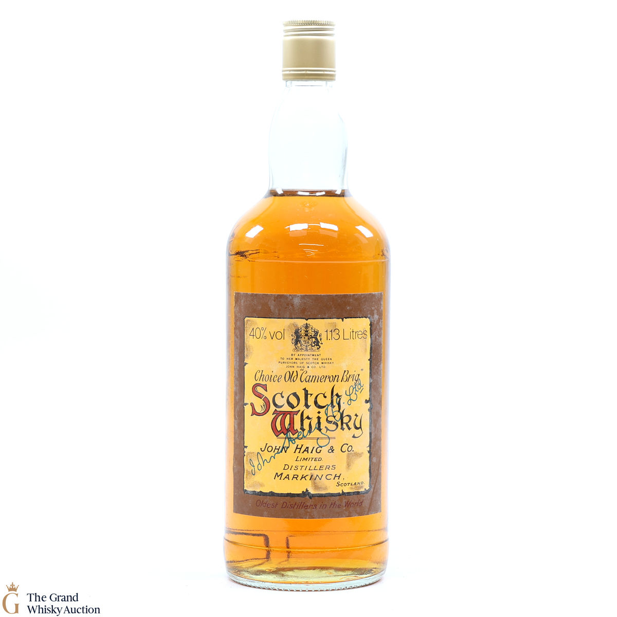 John Haig - Cameronbridge - Choice Old Cameron Brig 1.13L