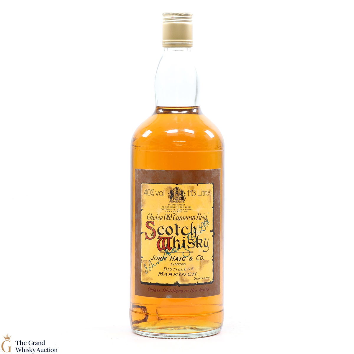 John Haig - Cameronbridge - Choice Old Cameron Brig 1.13L
