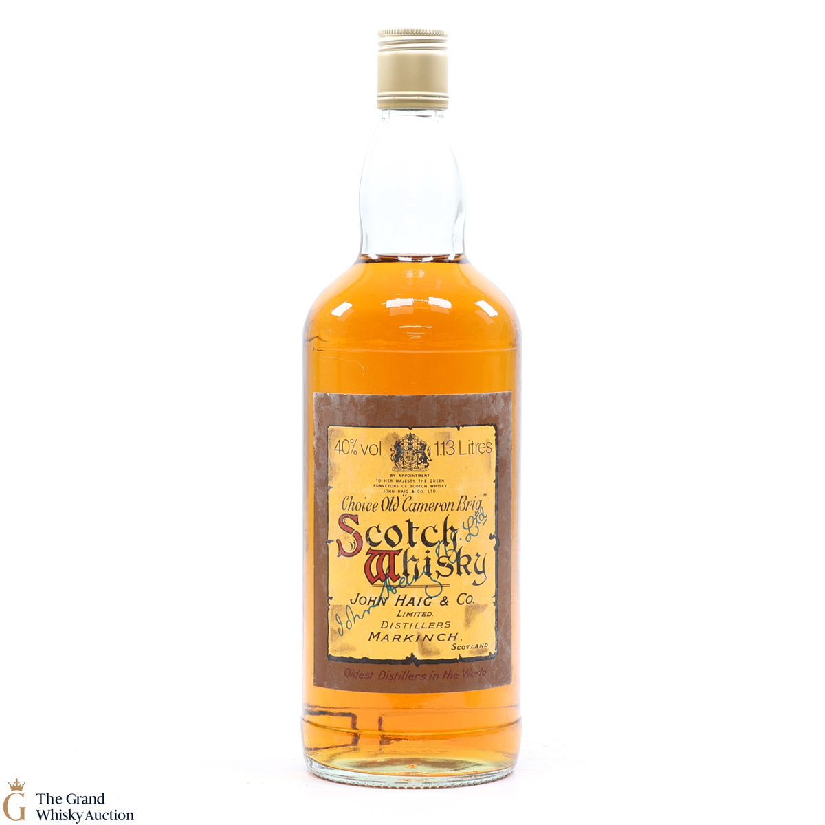 John Haig - Cameronbridge - Choice Old Cameron Brig 1.13L