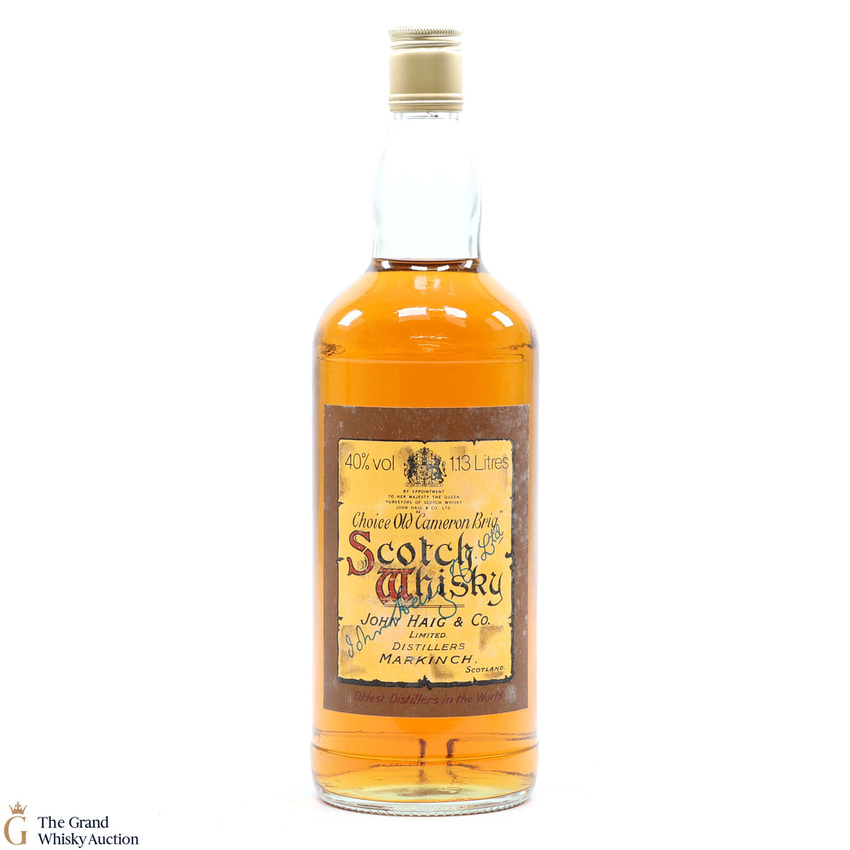 John Haig - Cameronbridge - Choice Old Cameron Brig 1.13L