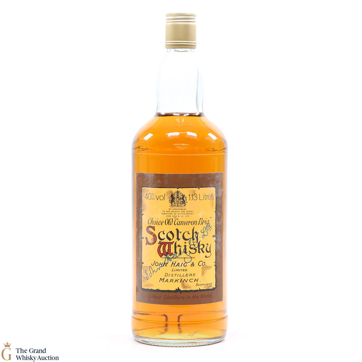 John Haig - Cameronbridge - Choice Old Cameron Brig 1.13L