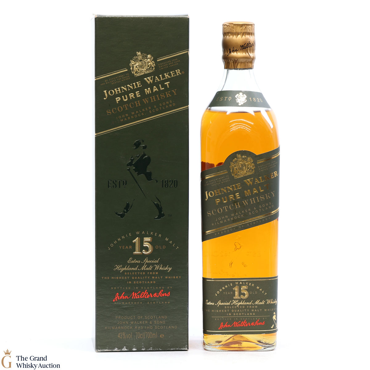 Johnnie Walker - 15 Year Old - Green Label