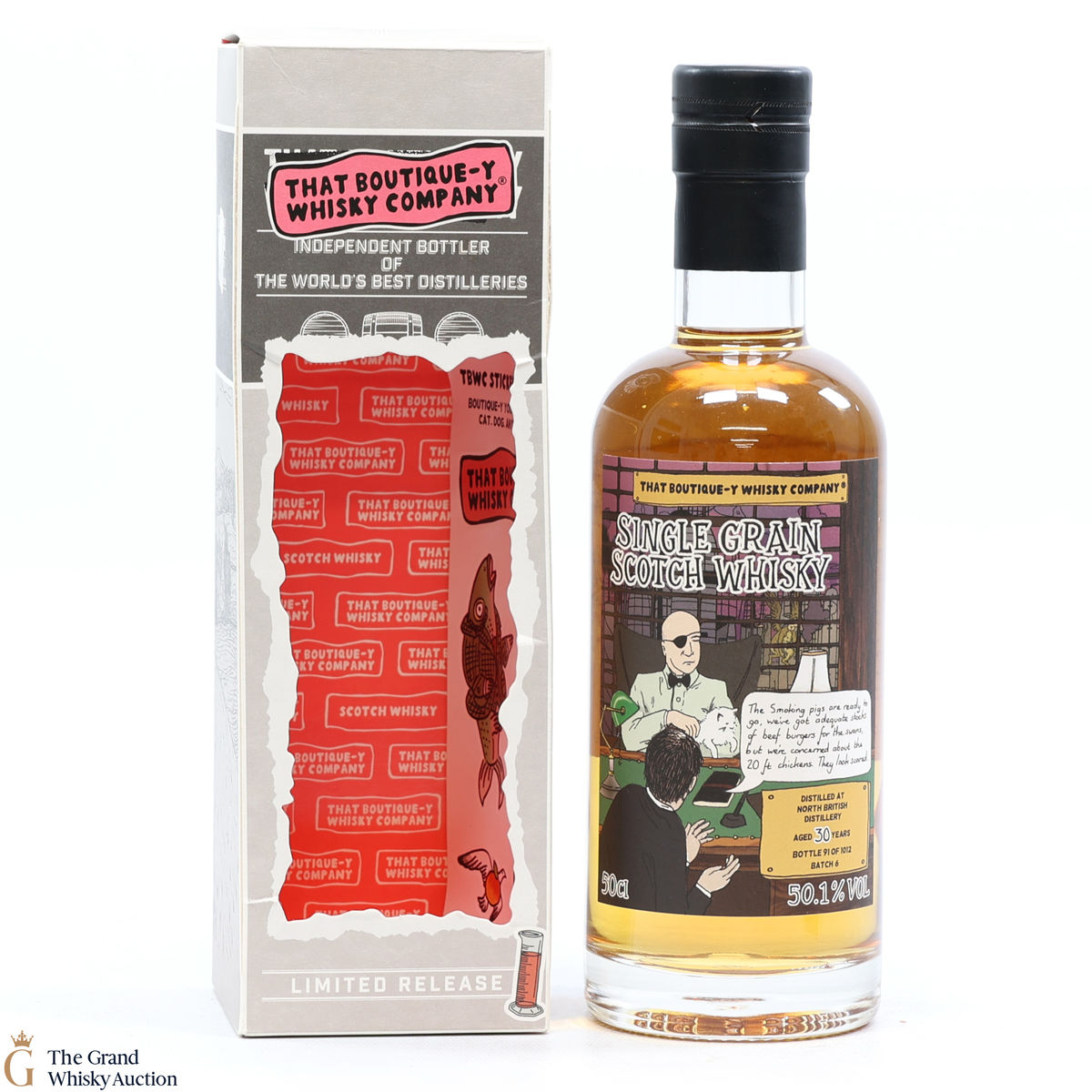 North British - 30 Year Old Batch 6 Boutique-y Whisky Company 50cl