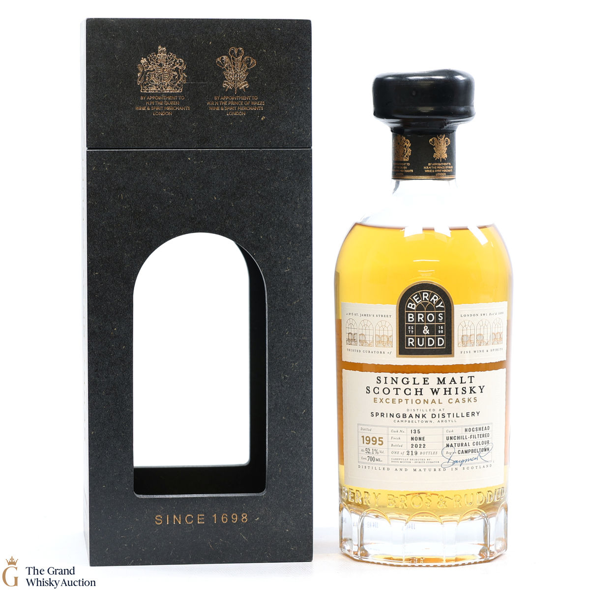 Springbank - 1995 #135 Exceptional Casks - Berry Bro's 2022