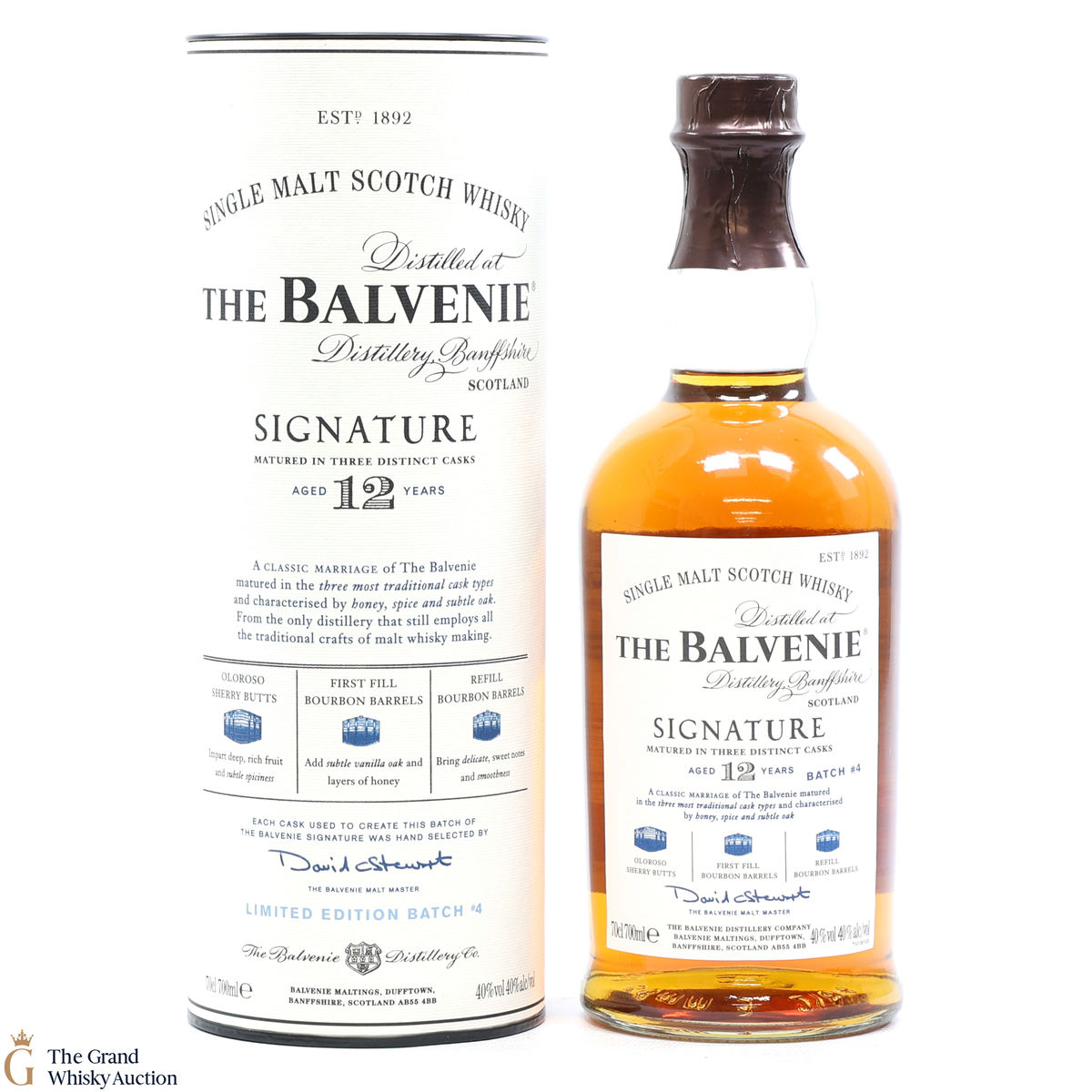 Balvenie - 12 Year Old -  Signature - Batch #4