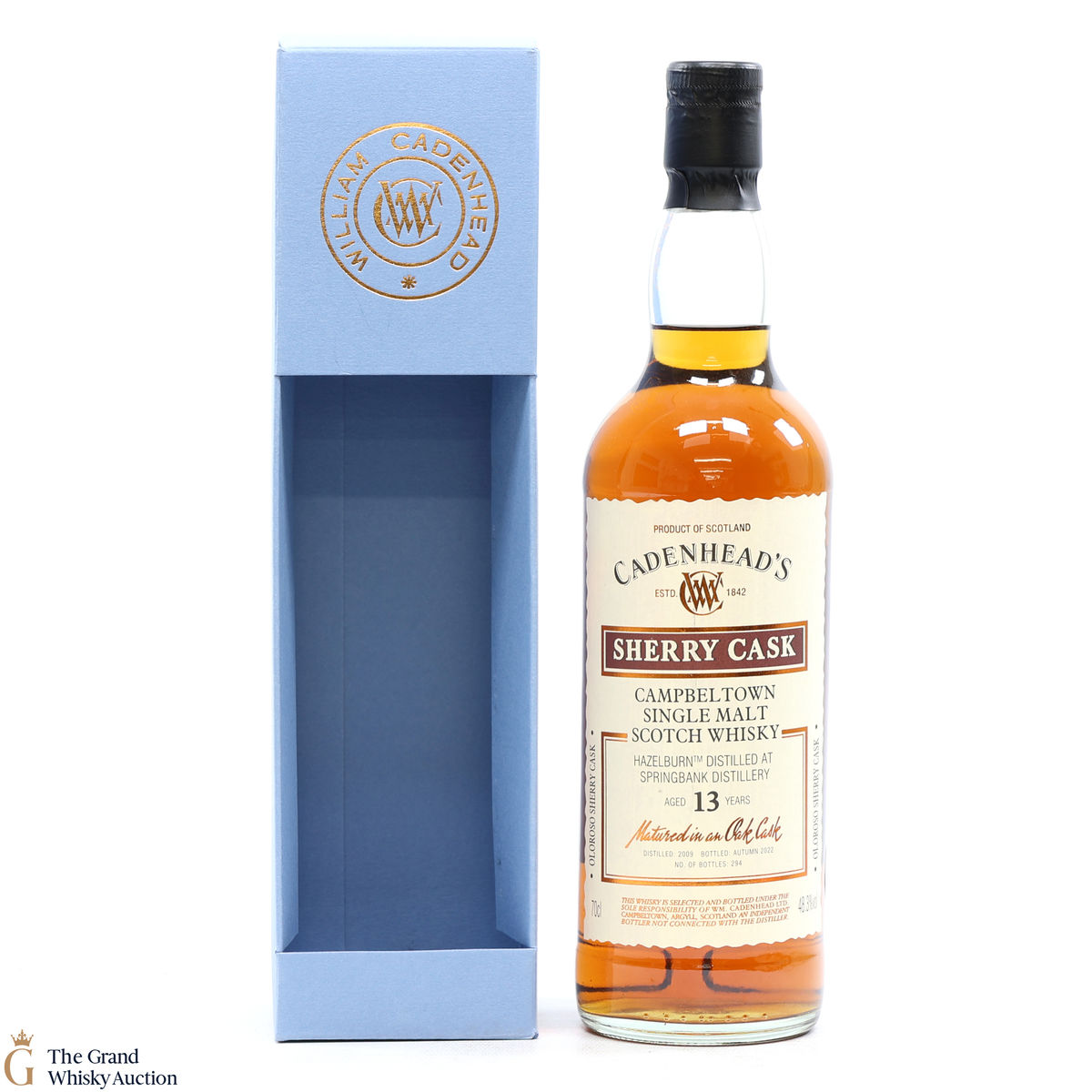 Hazelburn - 13 Year Old 2009 - Sherry Cask - Cadenhead's