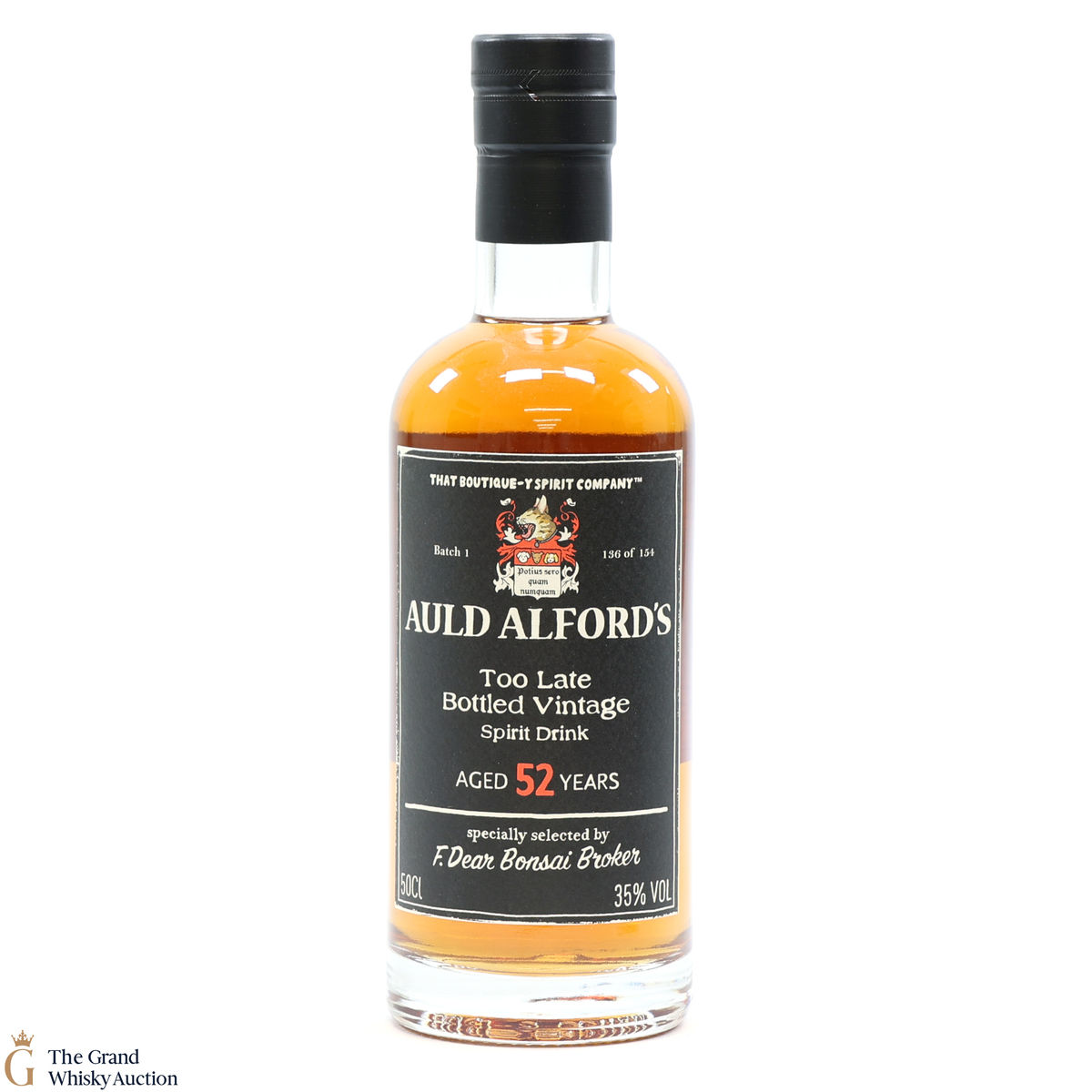 Auld Alford's - Spirit Drink 52 Year Old That Boutique-y Spirit Company Batch #1