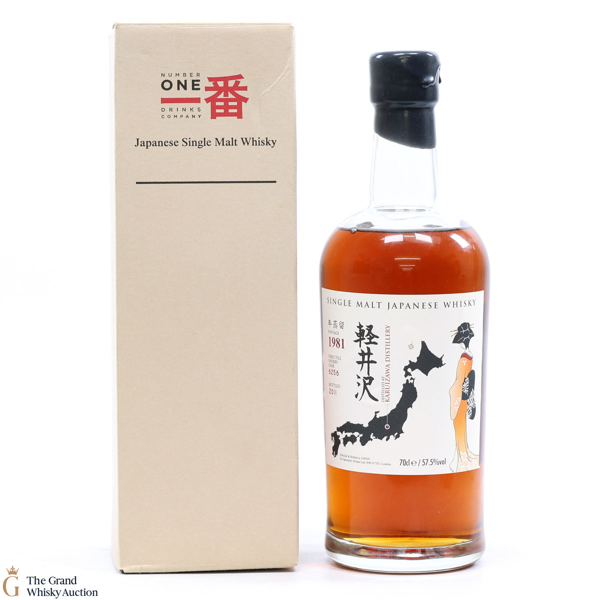 Karuizawa - 1981 Single Sherry Cask #6256 TWE Geisha Label 2011