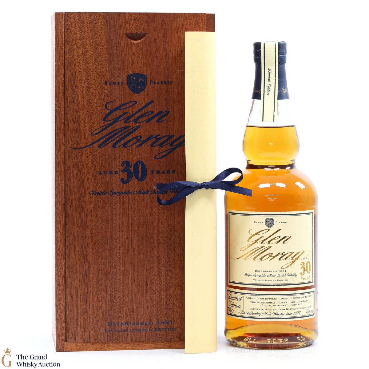 Glen Moray - 30 Year Old Vintage Limited Edition 