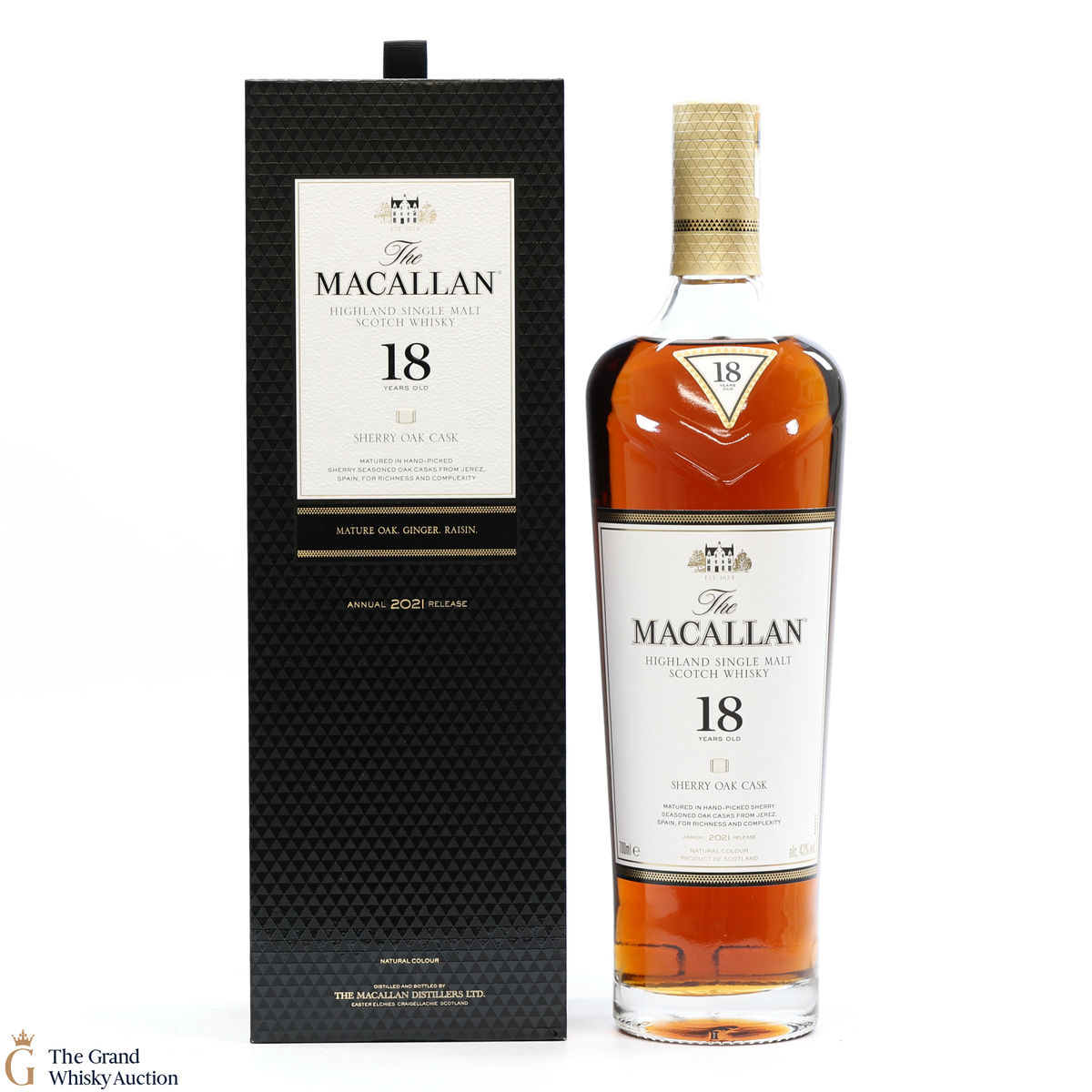Macallan - 18 Year Old Sherry Oak - (2021)
