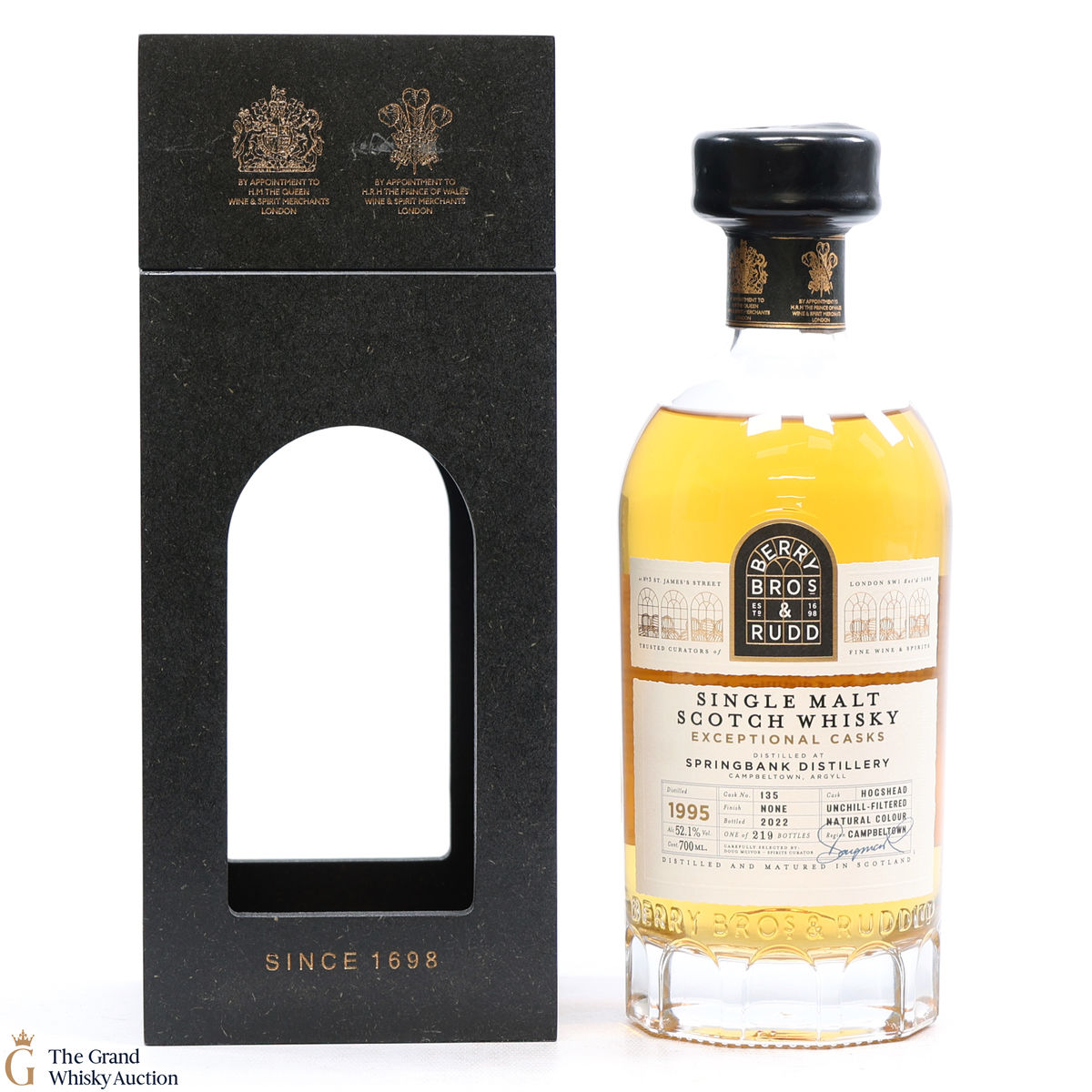 Springbank - 1995 #135 Exceptional Casks - Berry Bro's 2022