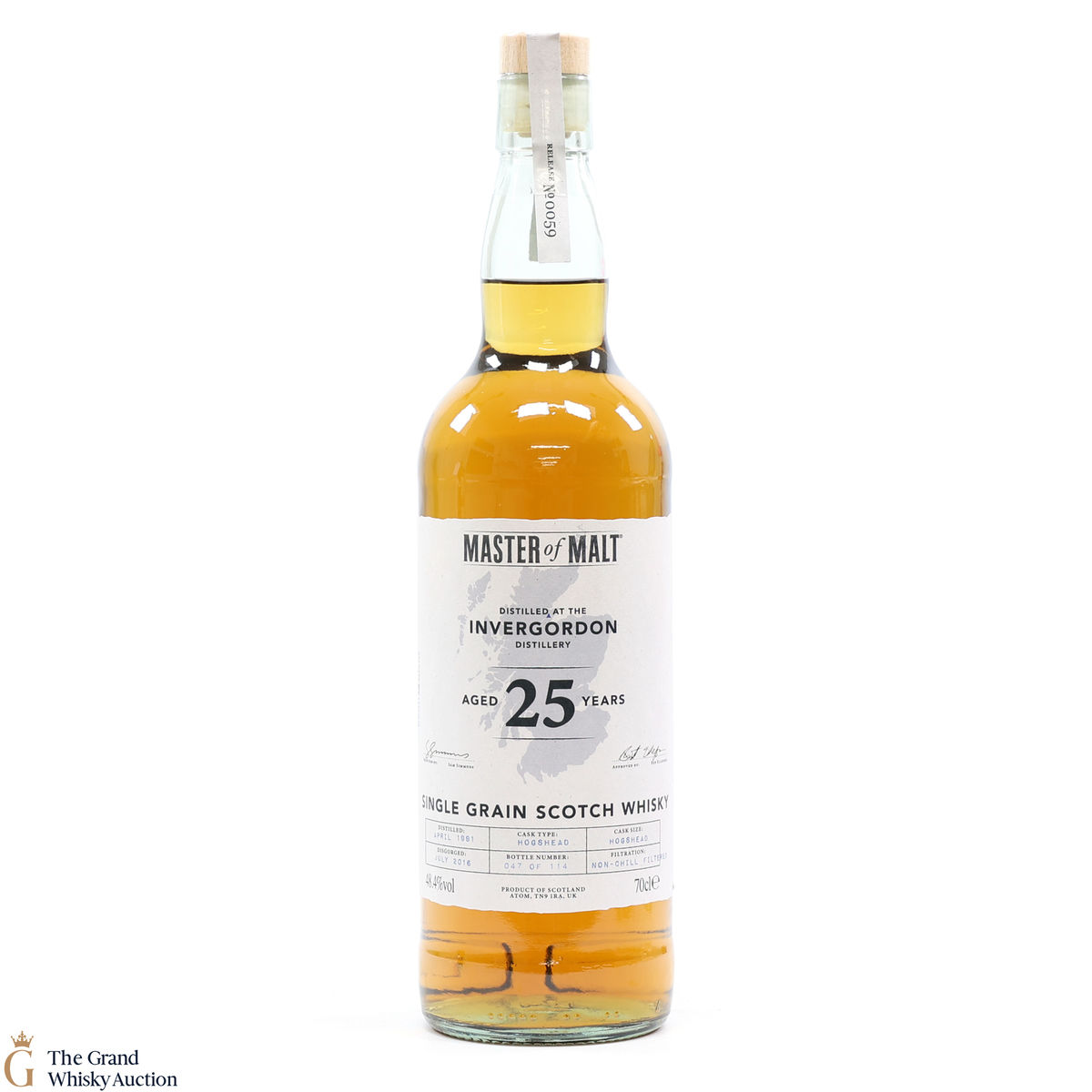 Invergordon - 25 Year Old - Master of Malt #59