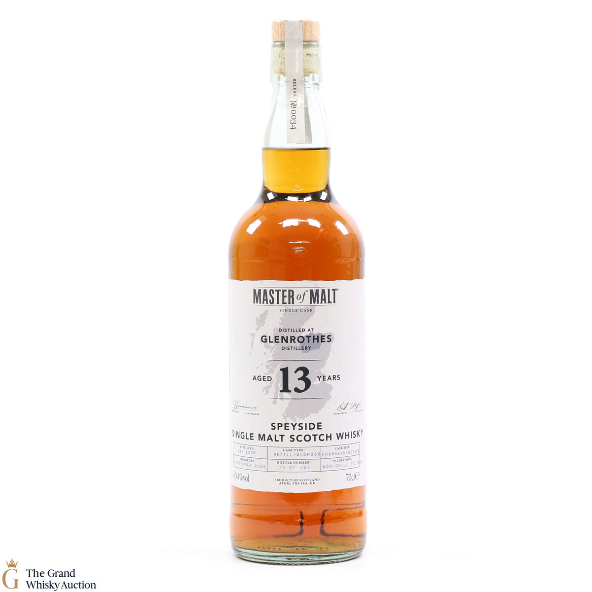 Glenrothes - 13 Year Old - Master of Malt #34