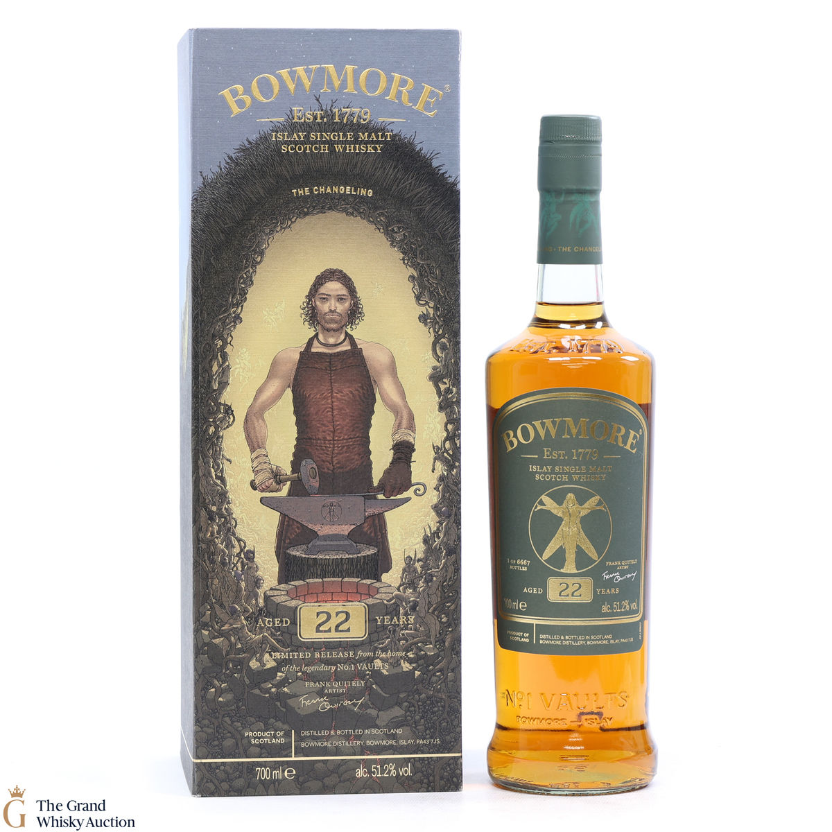 Bowmore - 22 Year Old - Frank Quitely - The Changeling