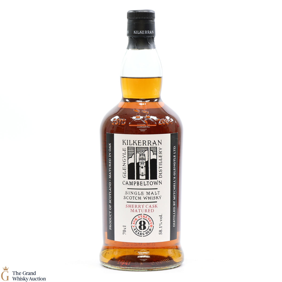 Kilkerran - 8 Year Old - Sherry Oak - Cask Strength 58.1%
