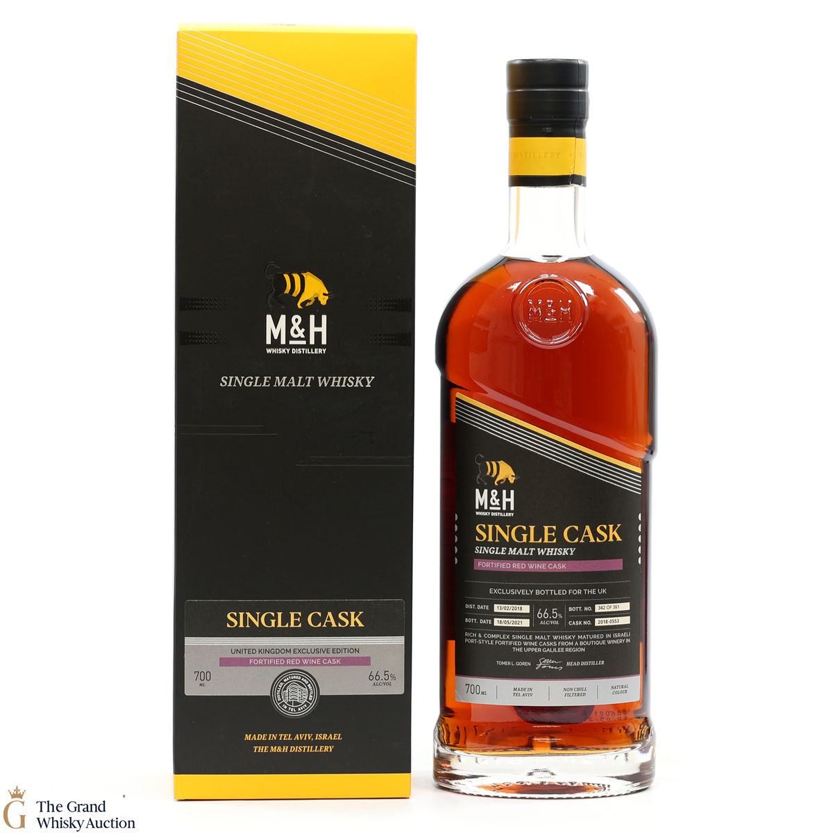 Milk & Honey - 2018 Single Fortified Wine Cask #0553 Uk Exclusive