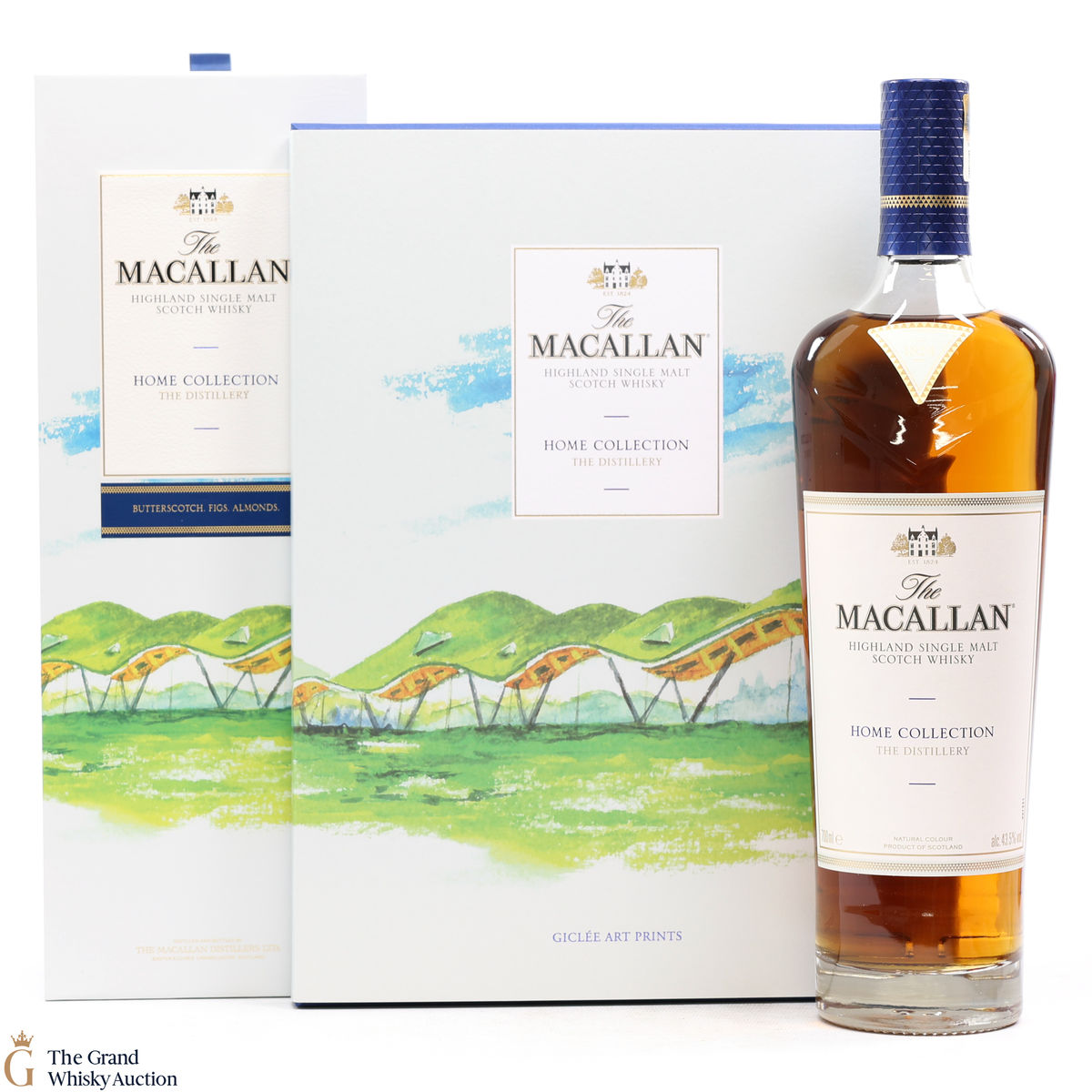 Macallan - Home Collection - The Distillery (1x70cl) & Giclee Art Prints