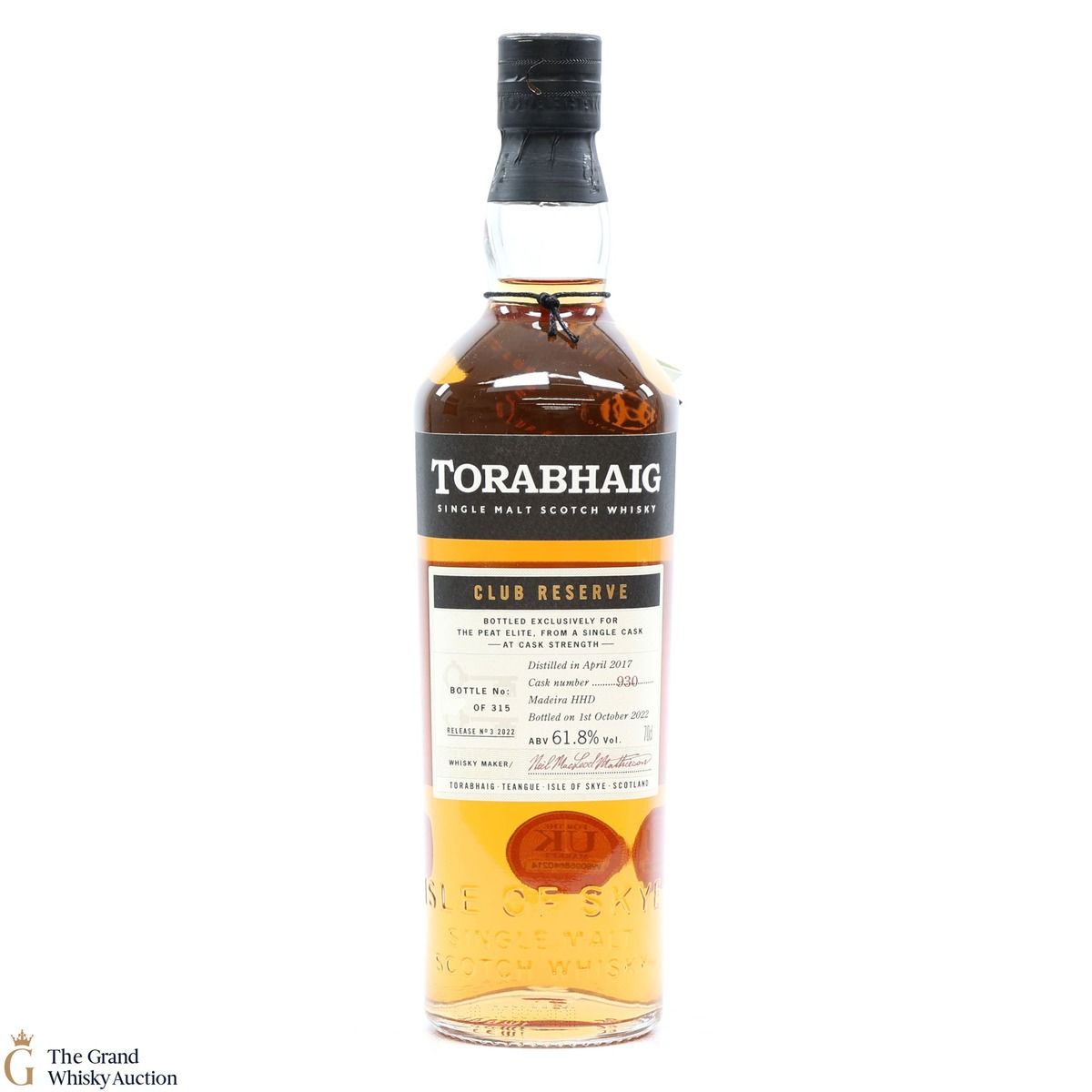 Torabhaig - Single Cask #930 - Club Reserve Release No.3