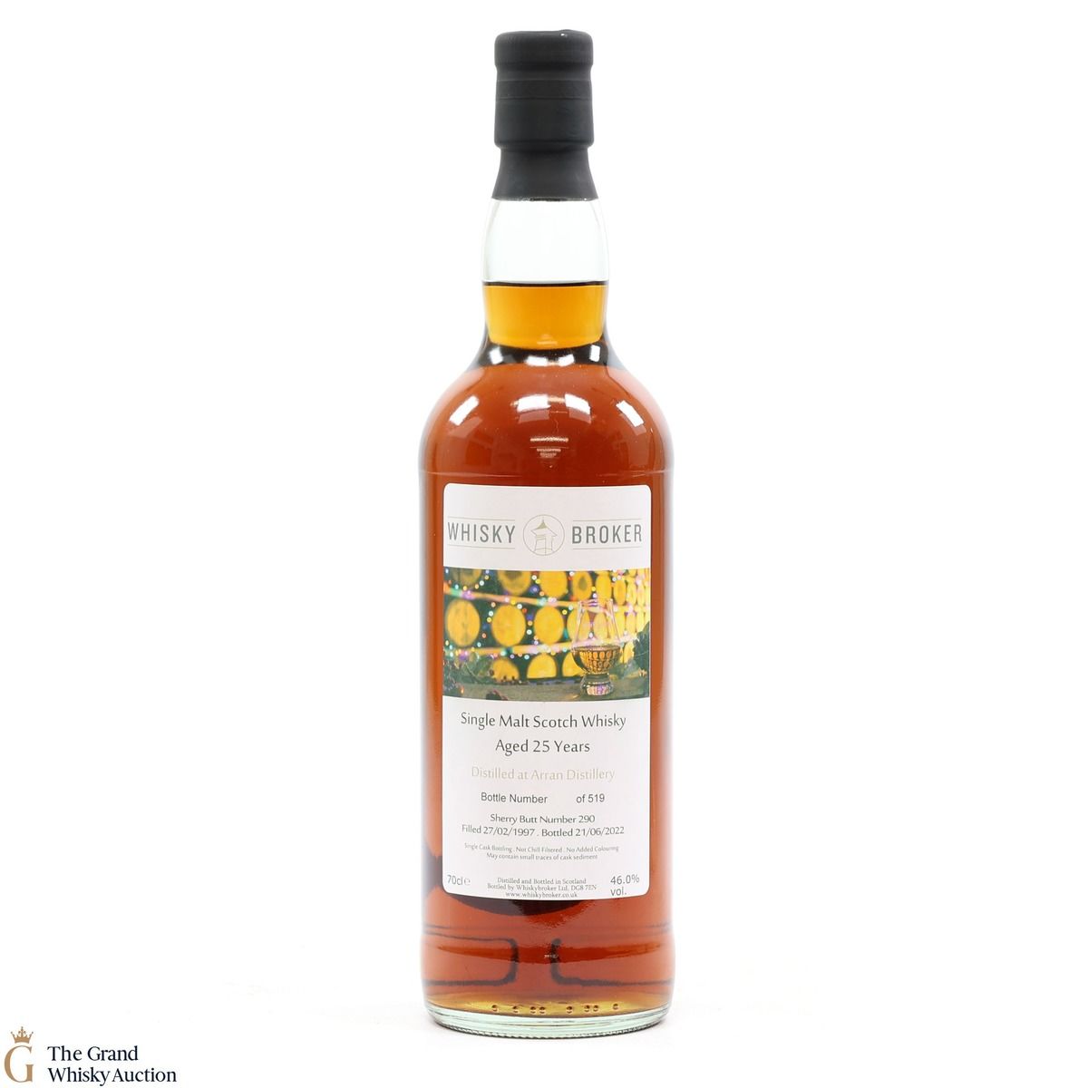 Arran - 25 Year Old 1997 Sherry Butt #290 - Whisky Broker