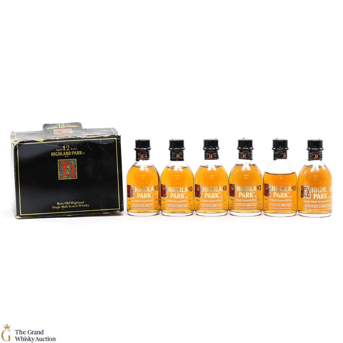 Highland Park - 12 Year Old (1980s) - 6 x 10cl