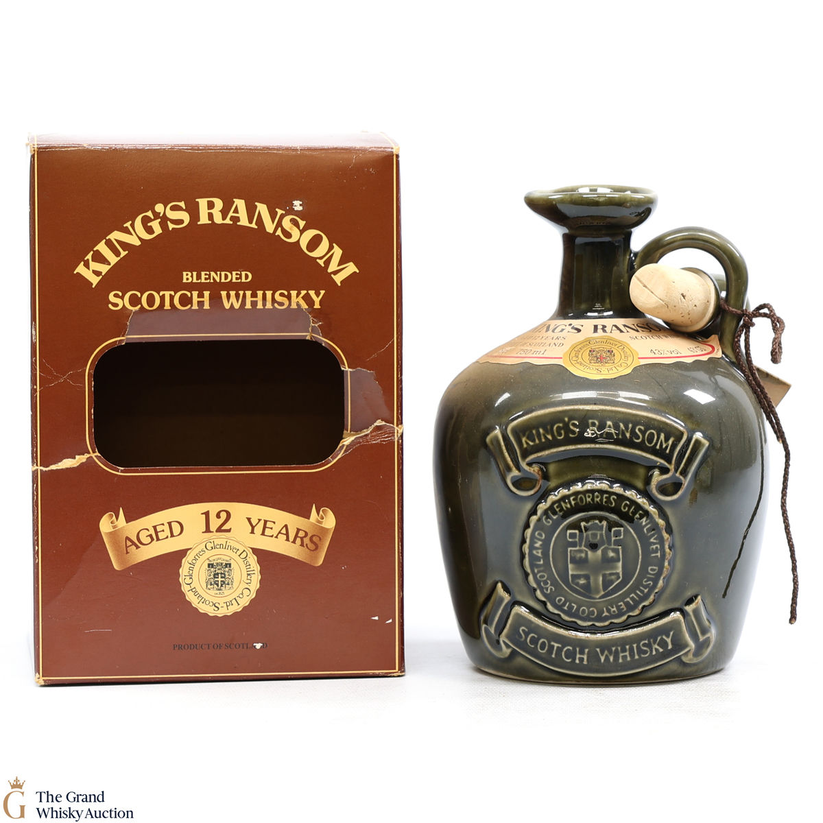 Glenlivet - 12 Year Old Glenforres - King's Ransom Flagon