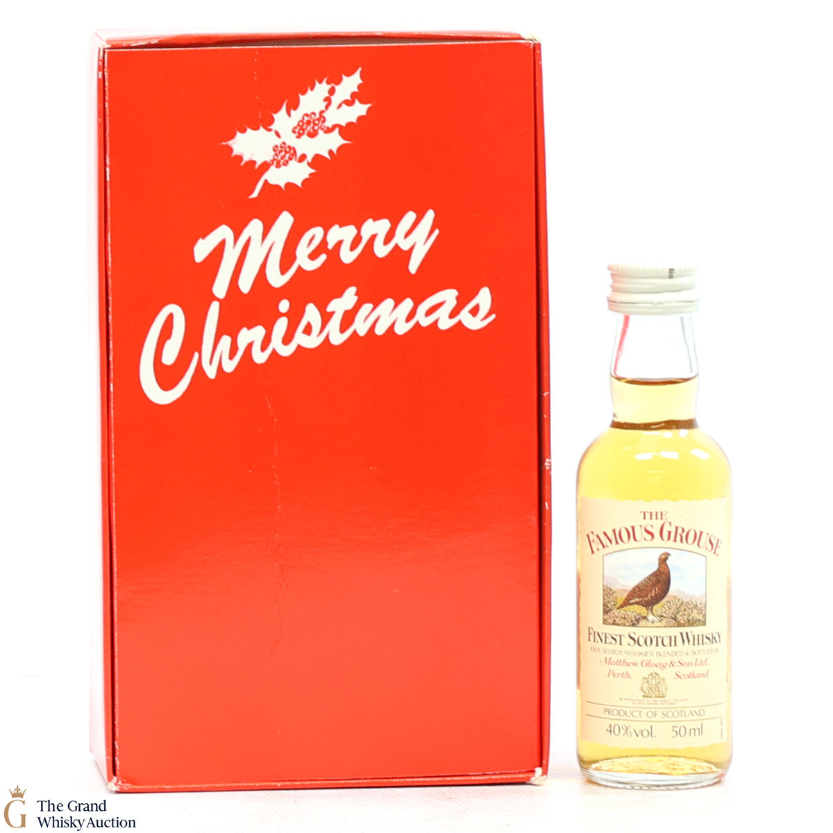 Famous Grouse - Christmas Gift Box  (1 x 5cl)