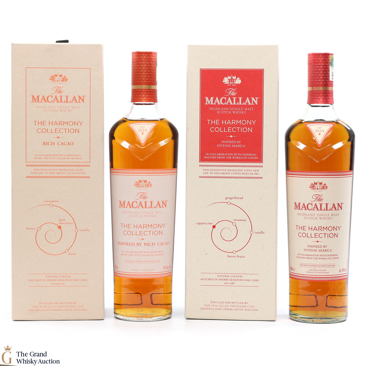 Macallan - The Harmony Collection - Rich Cacao & Intense Arabica (1x70cl & 1x75cl)