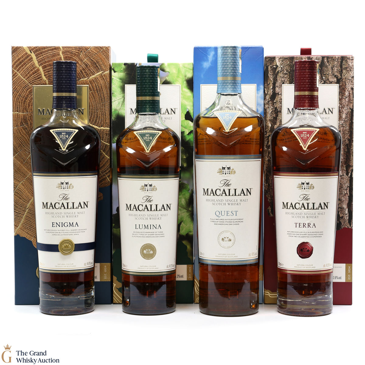 Macallan - The Quest Collection (3 x 70cl & 1 x 1L)