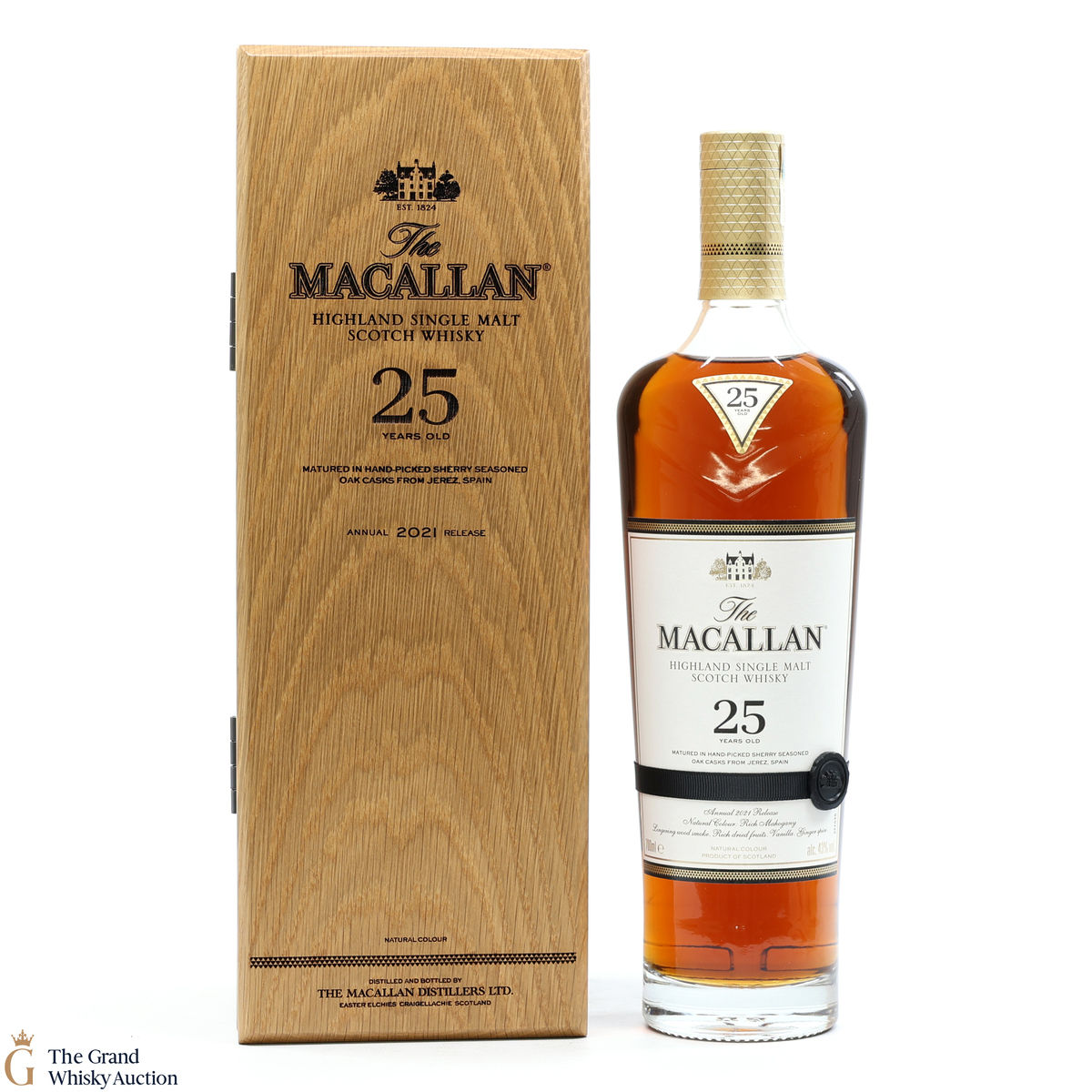 Macallan - 25 Year Old - Sherry Oak - 2021
